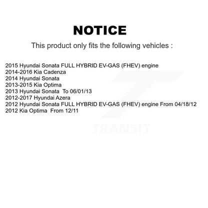 [Avant] Kit de Roulement de roue pour Kia Optima Hyundai Sonata Azera Cadenza K77-100482