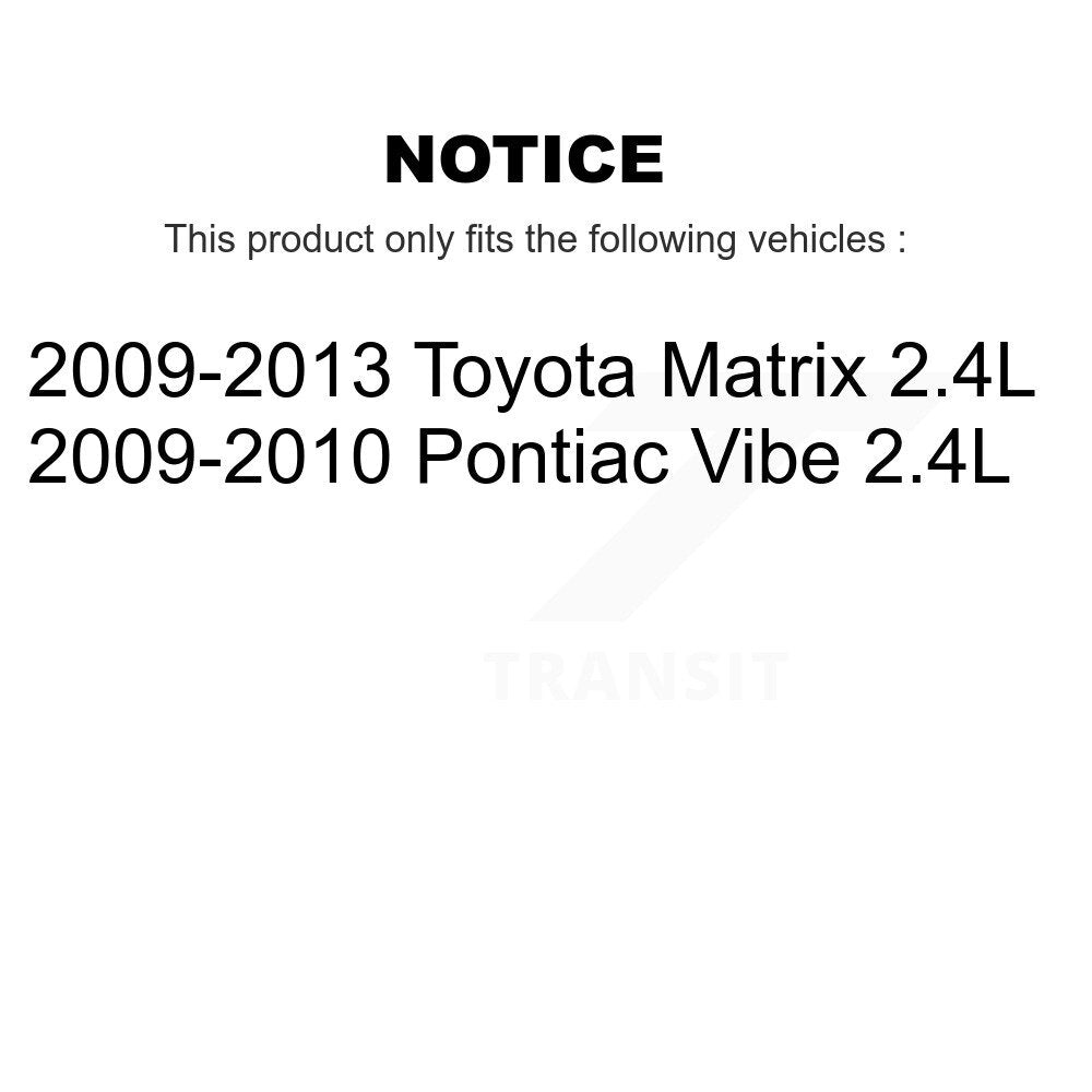 [Avant] Kit de Roulement de roue pour Toyota Matrix Pontiac Vibe 2.4L K77-100501