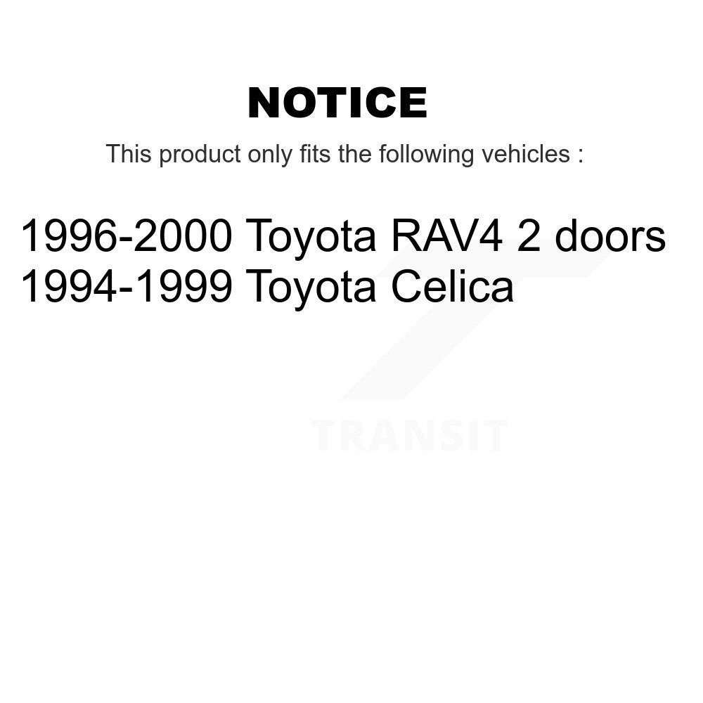 [Avant] Kit de Roulement de roue pour Toyota RAV4 Celica K77-100548