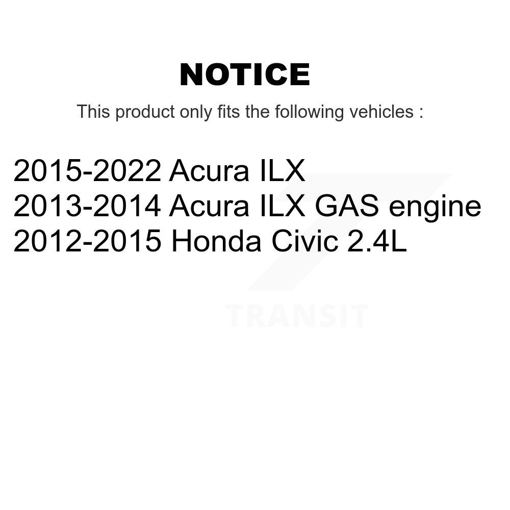 [Avant] Kit de Roulement de roue pour 2019 Acura ILX K77-100551