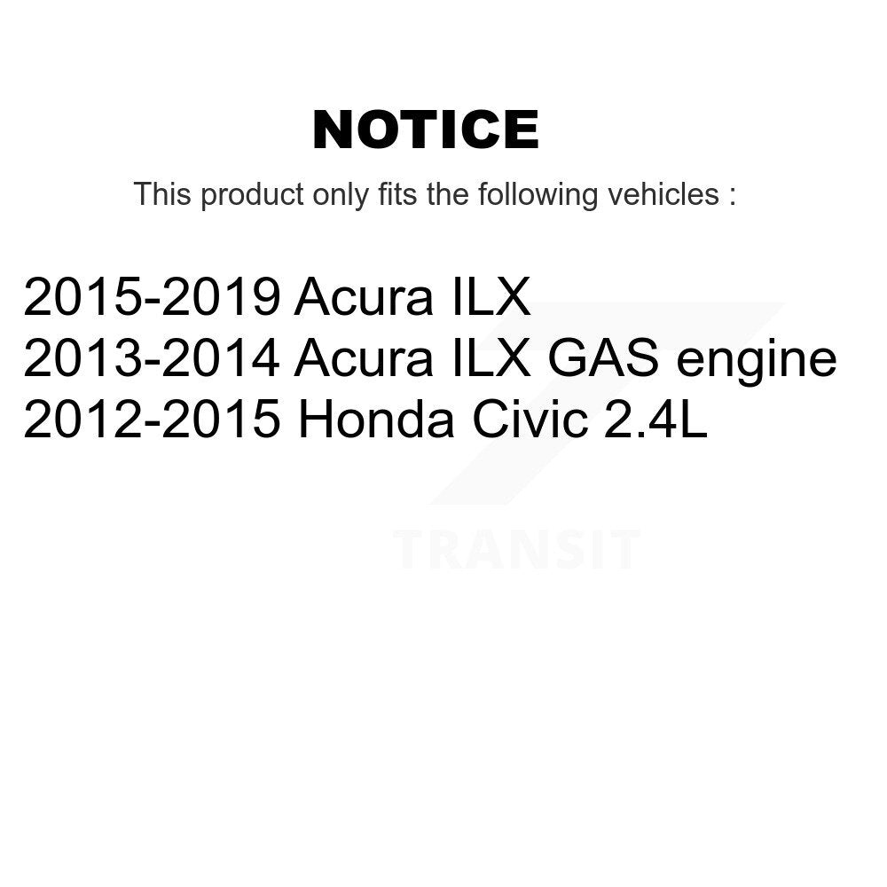 [Avant] Kit de Roulement de roue pour 2019 Acura ILX K77-100552