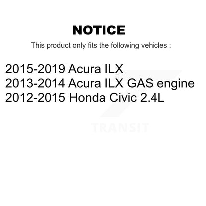 [Avant] Kit de Roulement de roue pour 2019 Acura ILX K77-100552