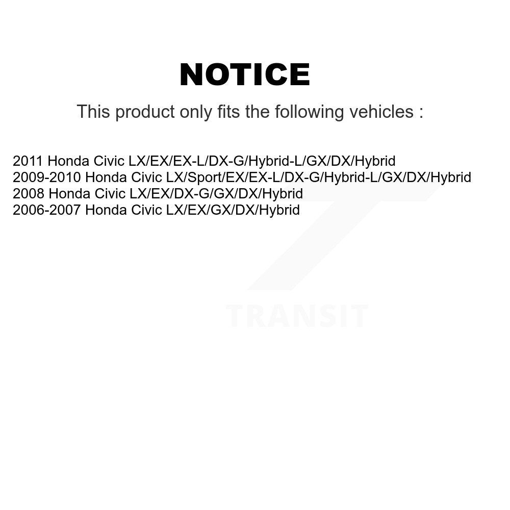 [Avant] Kit de Roulement de roue pour Honda Civic K77-100571