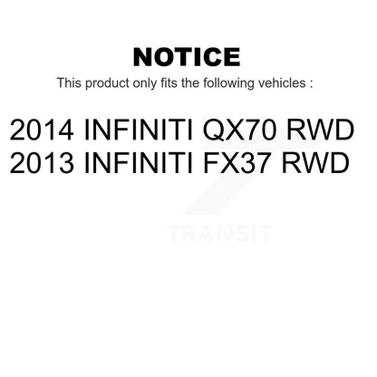 [Avant] Kit d'ensemble roulement de roue et moyeu pour INFINITI FX37 QX70 RWD K77-100620