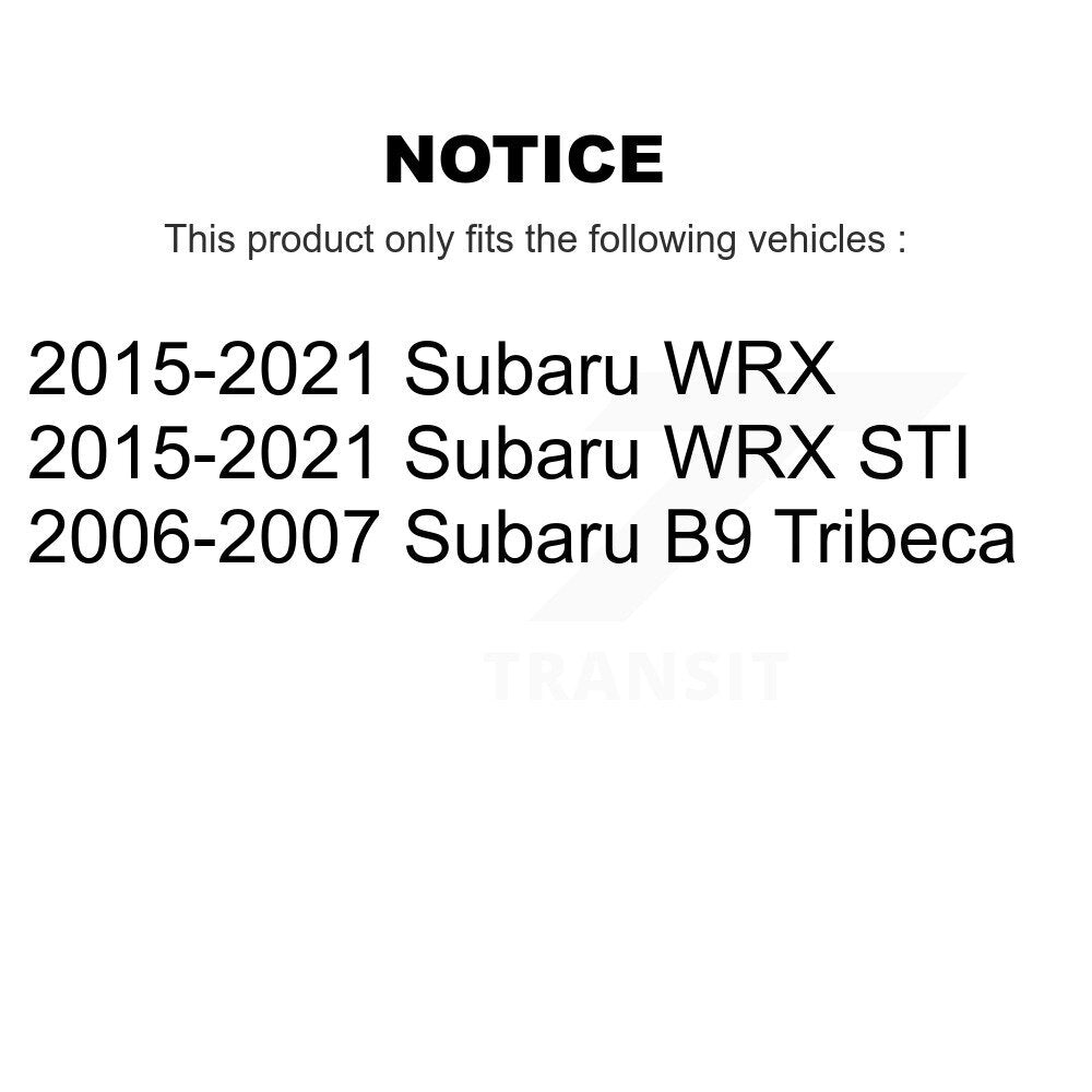 [Avant] Ensemble roulement de roue et moyeu pour Subaru WRX STI B9 Tribeca K77-100658