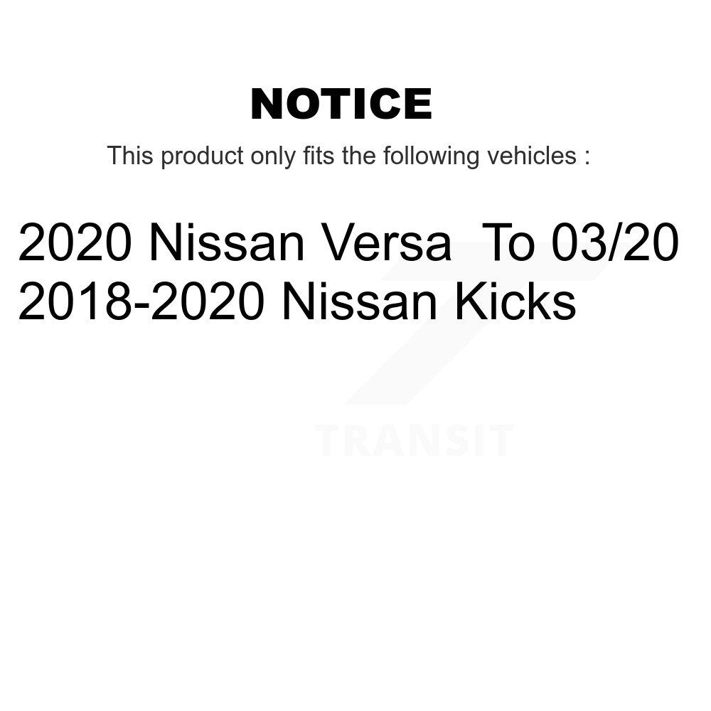 [Avant] Roulement de roue pour Nissan Kicks Versa K77-100673