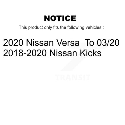 [Avant] Roulement de roue pour Nissan Kicks Versa K77-100673