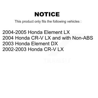 [Avant Gauche] Roulement de roue pour Honda CR-V Element K77-100705