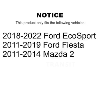 [Avant] Roulement de roue pour Ford Fiesta EcoSport Mazda 2 K77-100744