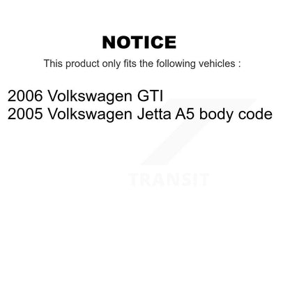 [Avant Droite] Roulement de roue pour Volkswagen Jetta GTI K77-100828
