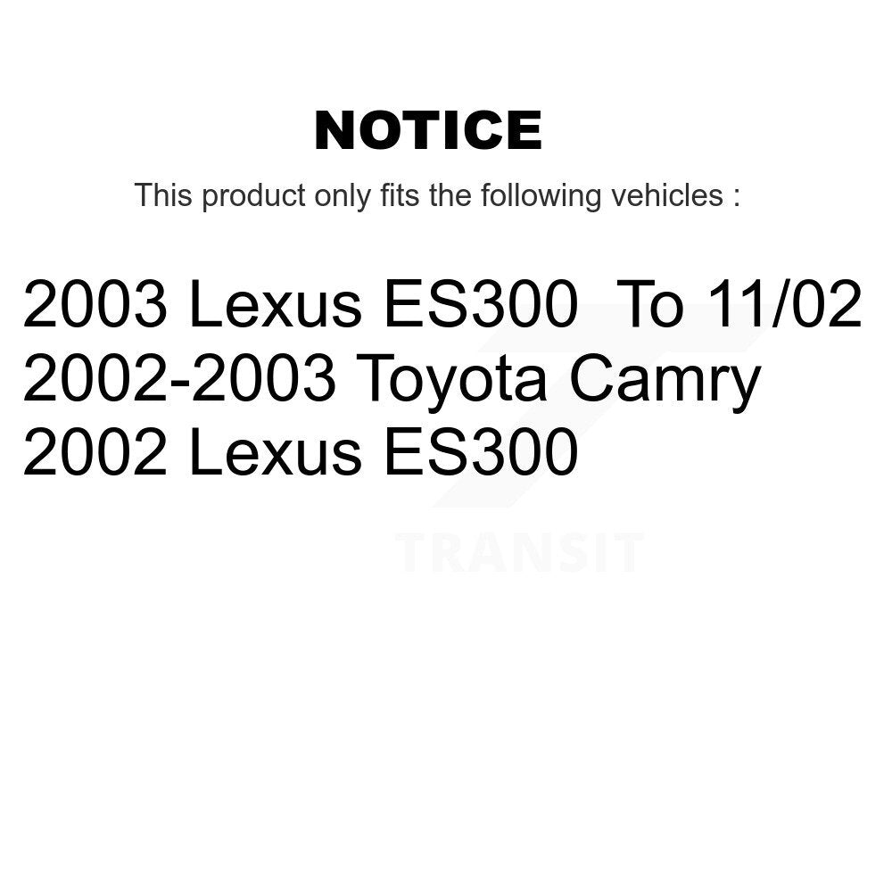[Avant Droite] Ensemble roulement de roue et moyeu pour Toyota Camry Lexus ES300 K77-100857