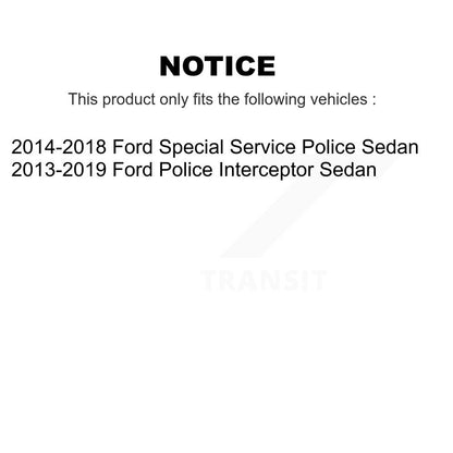 [Avant Gauche] Ensemble roulement de roue et moyeu pour Ford Police Interceptor Sedan K77-101532