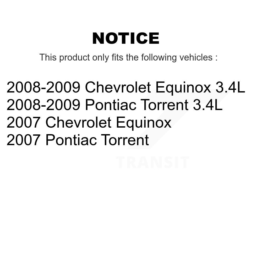 [Avant Droite] Ensemble roulement de roue et moyeu pour Chevrolet Equinox Pontiac K77-101596