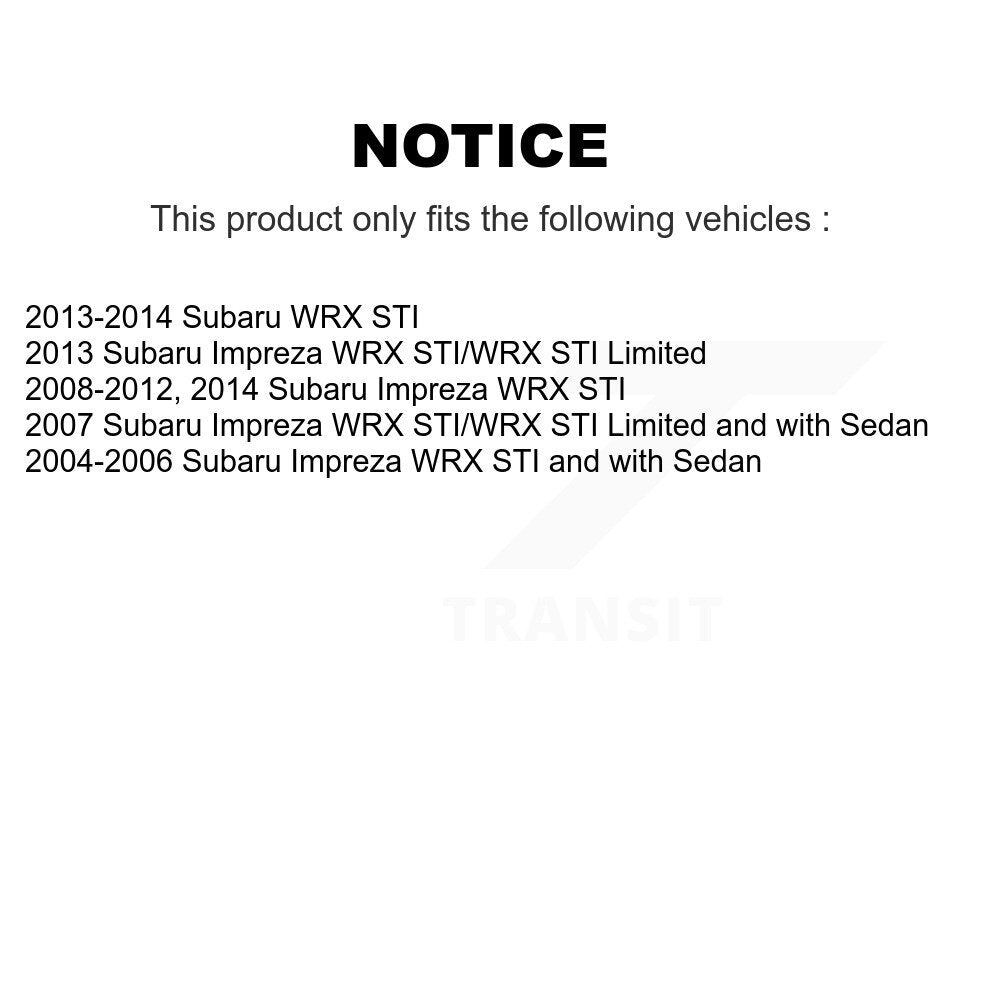 [Avant] Ensemble roulement de roue et moyeu pour Subaru Impreza WRX STI K77-101686