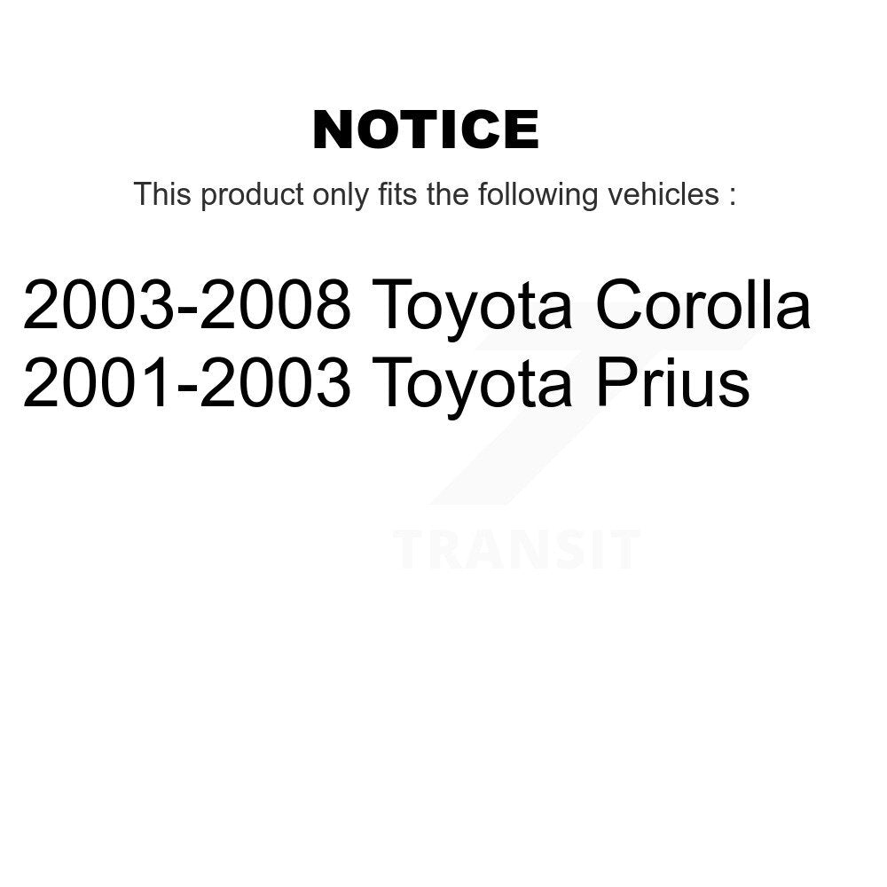 [Avant] Roulement de roue pour Toyota Corolla Prius K77-101873