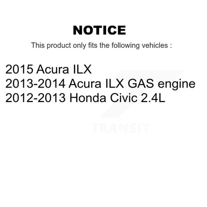 [Avant] Roulement de roue pour Honda Civic Acura ILX K77-101904