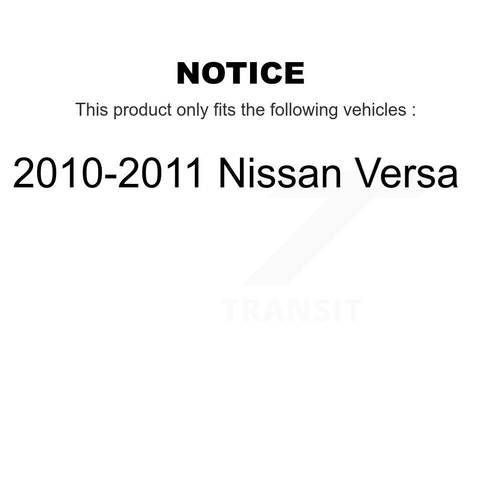 [Avant] Roulement de roue pour 2010-2011 Nissan Versa K77-101976