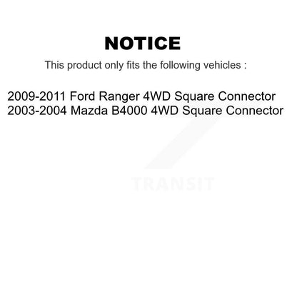 [Avant] Ensemble roulement de roue et moyeu pour Ford Ranger Mazda B4000 4WD K77-102118