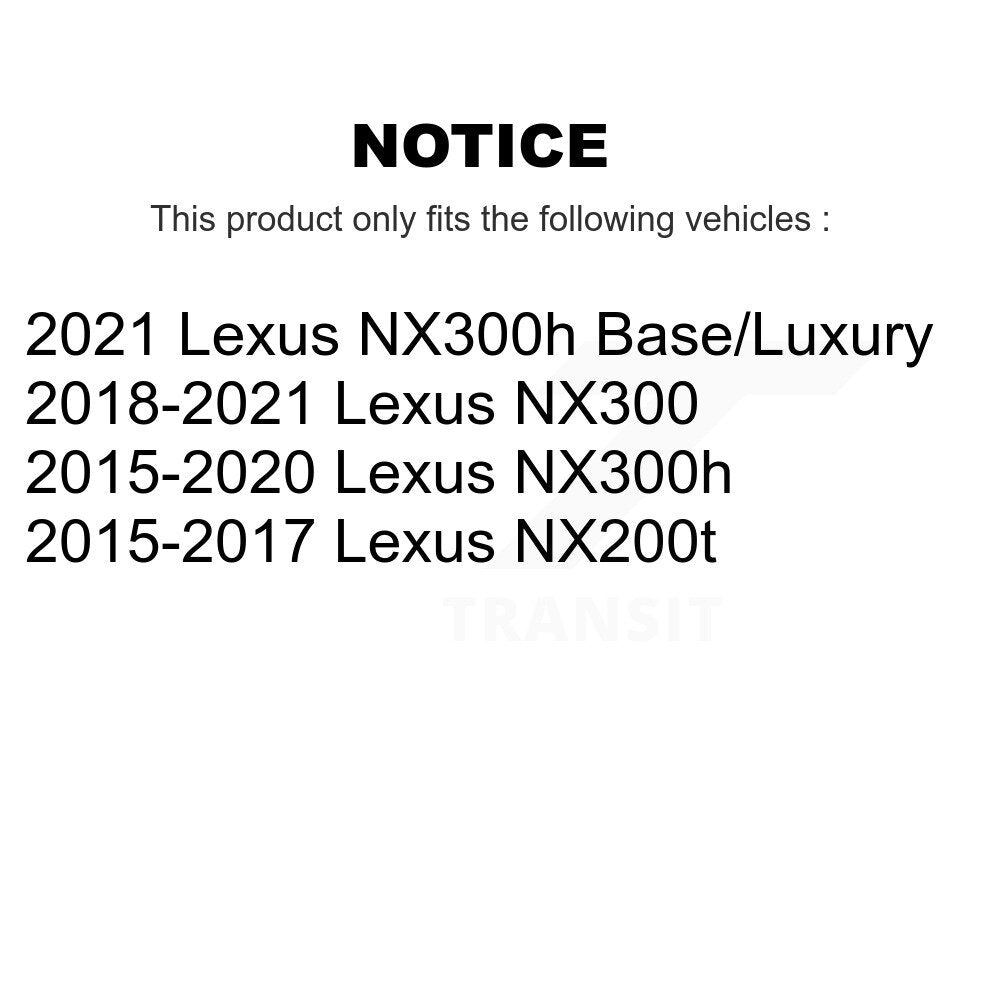 [Avant] Ensemble roulement de roue et moyeu pour Lexus NX300 NX200t NX300h K77-102214