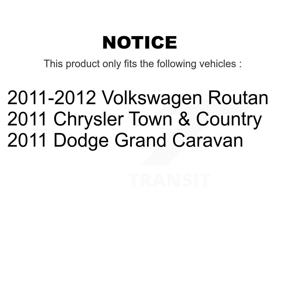 [Avant] Ensemble roulement de roue et moyeu pour Dodge Grand Caravan Town K77-102265