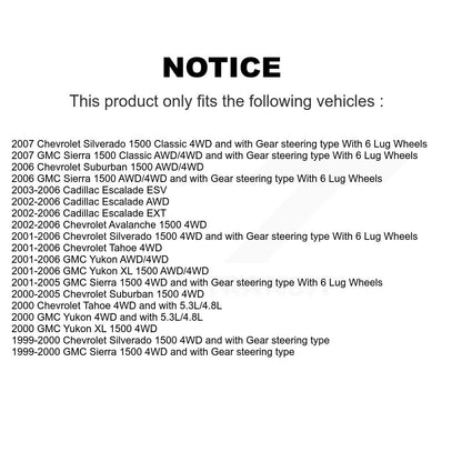[Avant] Ensemble roulement de roue et moyeu pour Chevrolet XL K77-102385