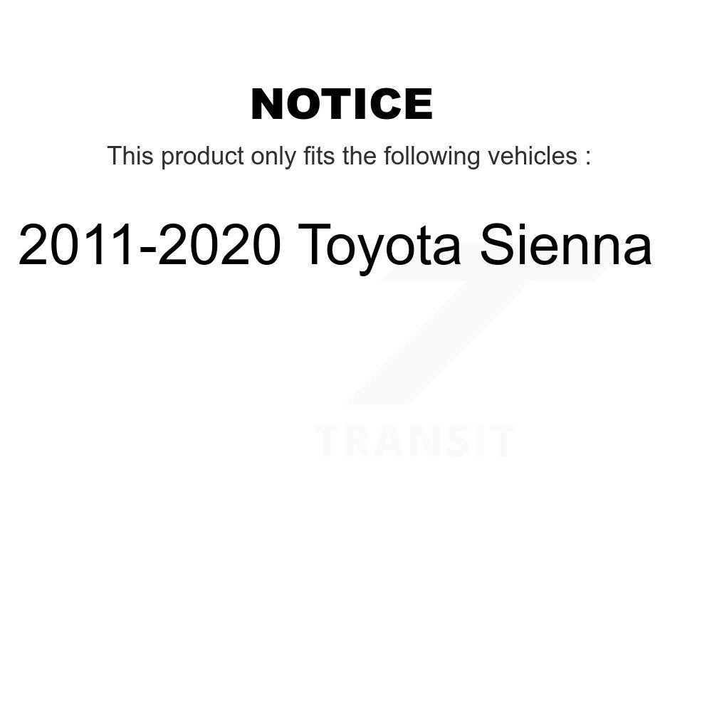 [Avant] Roulement de roue pour 2011-2020 Toyota Sienna K77-102644