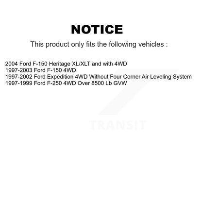 [Avant] Kit d'amortisseur de suspension pour Ford F-150 Expedition Heritage F-250 K78-100062