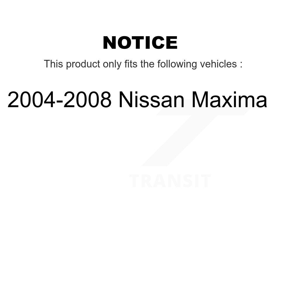 [Arrière] Kit d'amortisseur de suspension pour 2004-2008 Nissan Maxima K78-100312