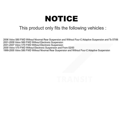 [Arrière] Amortisseur de suspension pour Volvo S60 V70 S80 FWD K78-100400