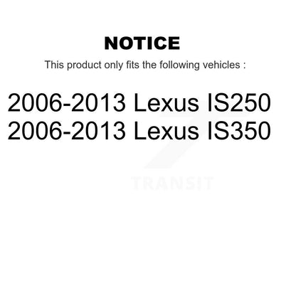 [Arrière] Amortisseur de suspension pour 2006-2013 Lexus IS250 IS350 K78-100403