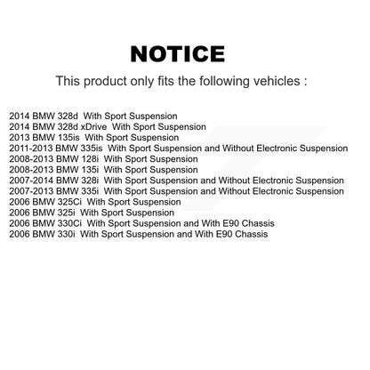 [Arrière] Amortisseur de suspension pour BMW 328i 335i 128i 135i 325i 330i 328d xDrive 335is 325Ci K78-100422