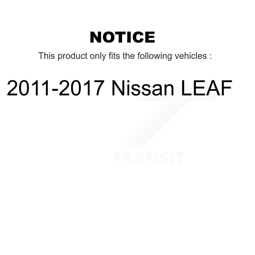 [Arrière] Kit d'amortisseur de suspension pour 2011-2017 Nissan LEAF K78-100646