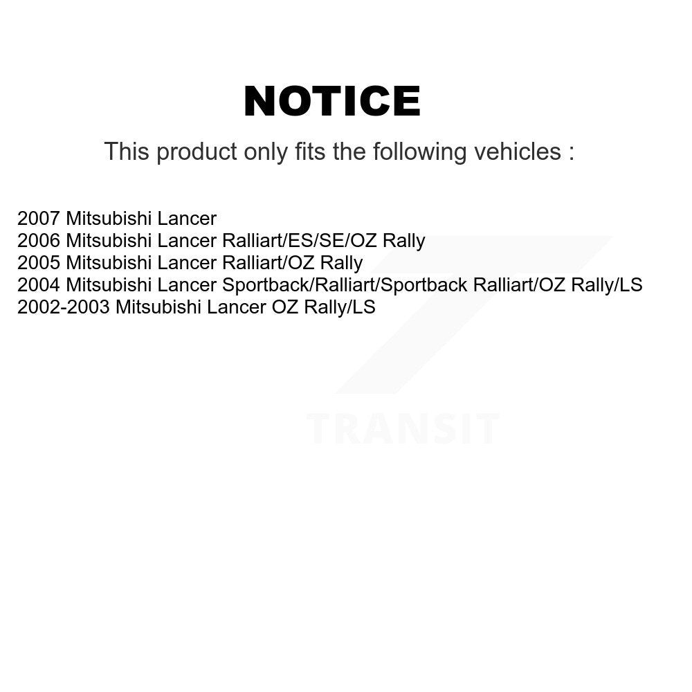 [Avant] Jambe de suspension pour Mitsubishi Lancer K78-100666