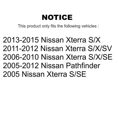 [Avant] Jambe de suspension pour Nissan Pathfinder Xterra K78-100673