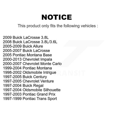 [Avant] Jambe de suspension pour Chevrolet Impala Buick LaCrosse Pontiac Montana Century K78-100684