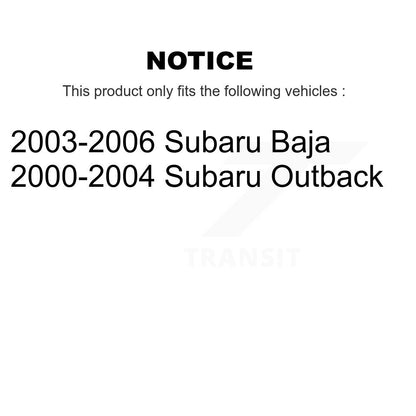 [Arrière] Jambe de suspension pour Subaru Outback Baja K78-100718