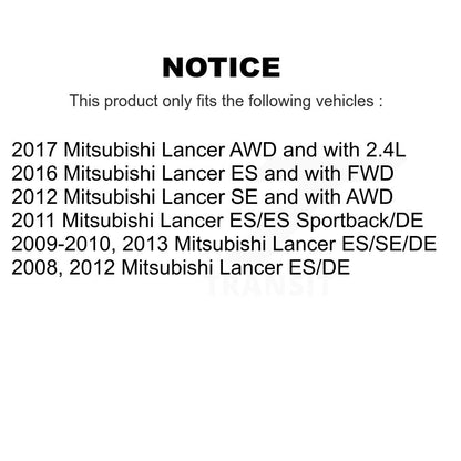 [Arrière] Jambe de suspension pour Mitsubishi Lancer K78-100725