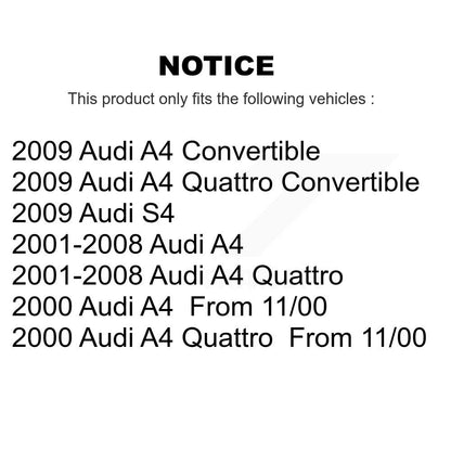[Arrière] Jambe de suspension pour Audi A4 Quattro S4 K78-100731