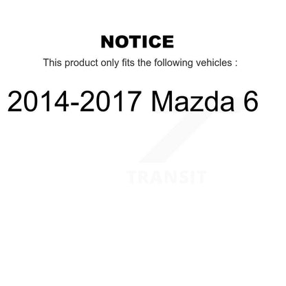 [Avant] Jambe de suspension pour 2014-2017 Mazda 6 K78-100744