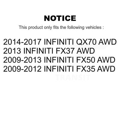 [Avant] Jambe de suspension pour INFINITI FX35 QX70 FX50 FX37 AWD K78-100753