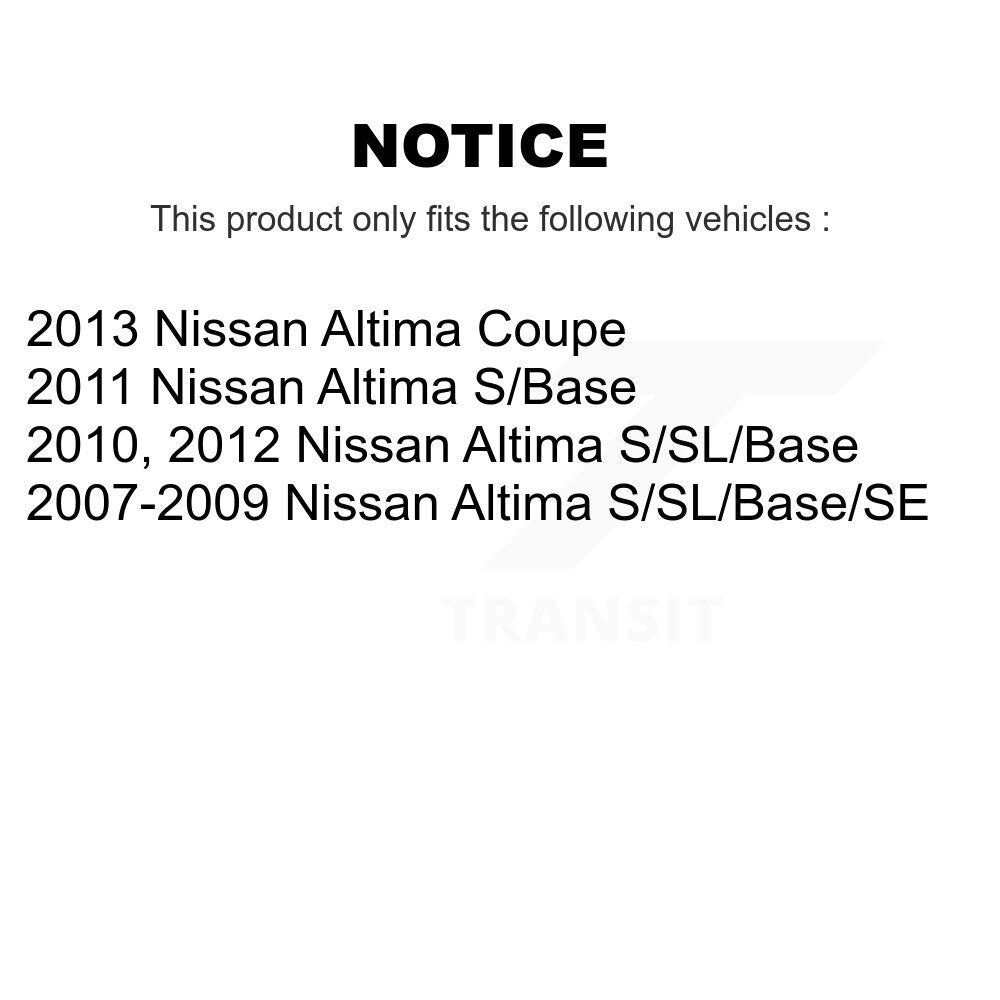 [Avant] Jambe de suspension pour Nissan Altima K78-100775