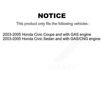 [Avant] Jambe de suspension pour Honda Civic K78-100785