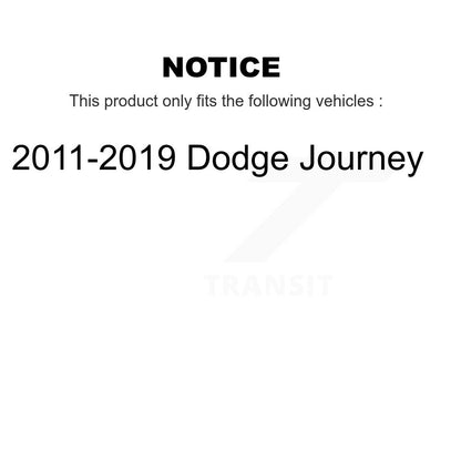 [Avant et Arrière] Jambe de suspension pour 2011-2019 Dodge Journey K78-100872