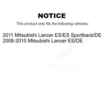 [Avant et Arrière] Jambe de suspension pour Mitsubishi Lancer K78-100883