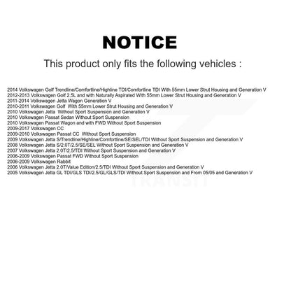 [Avant et Arrière] Jambe de suspension pour Volkswagen Jetta Golf Rabbit Passat CC K78-100916