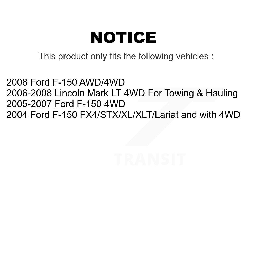 [Avant et Arrière] Jambe de suspension pour Ford F-150 Lincoln Mark LT K78-100935