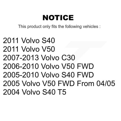 [Avant et Arrière] Jambe de suspension pour Volvo S40 C30 V50 K78-101015