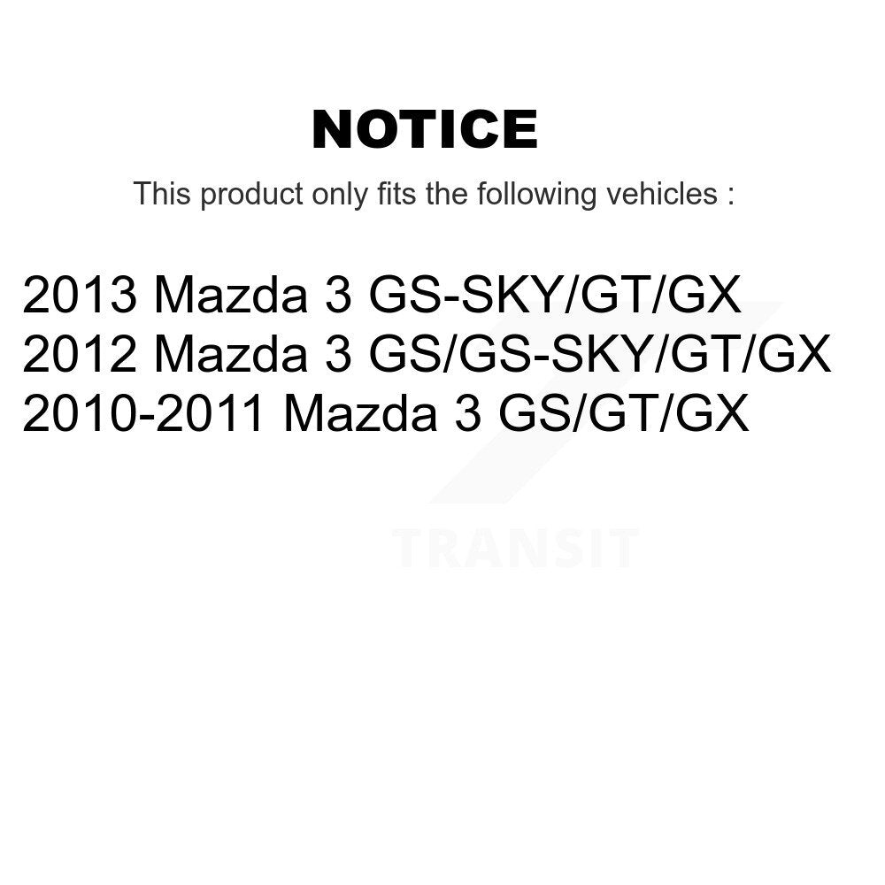 [Avant et Arrière] Jambe de suspension pour Mazda 3 K78-101017