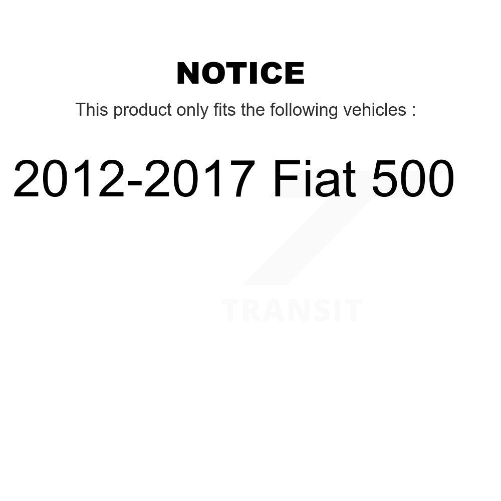 [Arrière] Amortisseur de suspension pour 2012-2017 Fiat 500 K78-101042