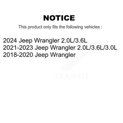 [Avant et Arrière] Amortisseur de suspension pour Jeep Wrangler K78-101062